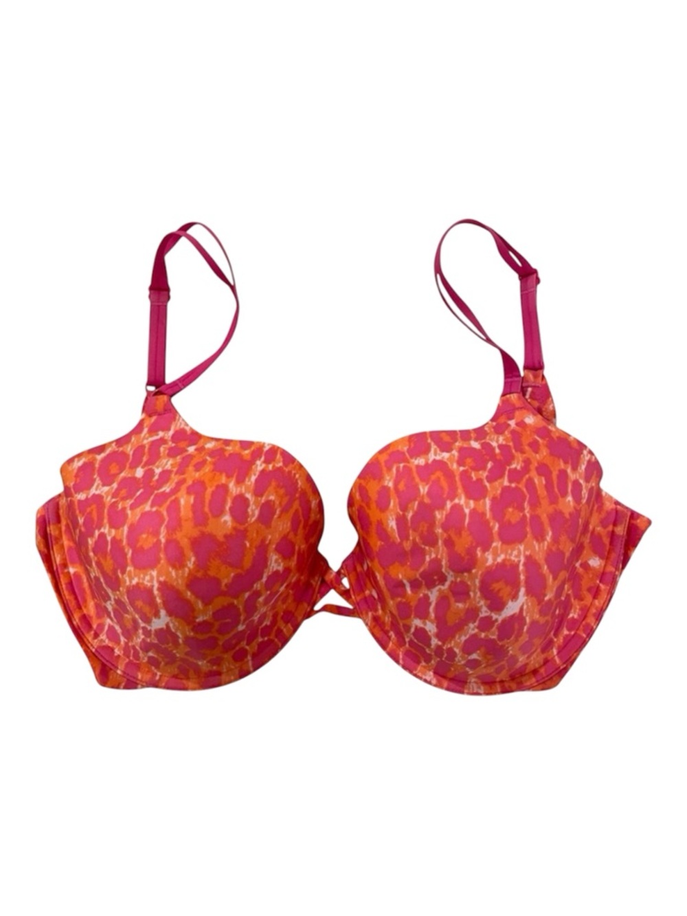 Victoria’s Secret Perfect Coverage Pink Leopard Print Bra